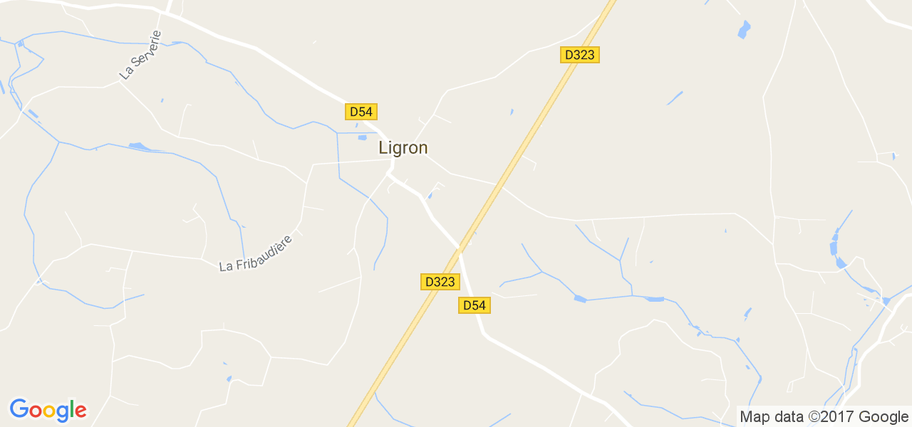 map de la ville de Ligron