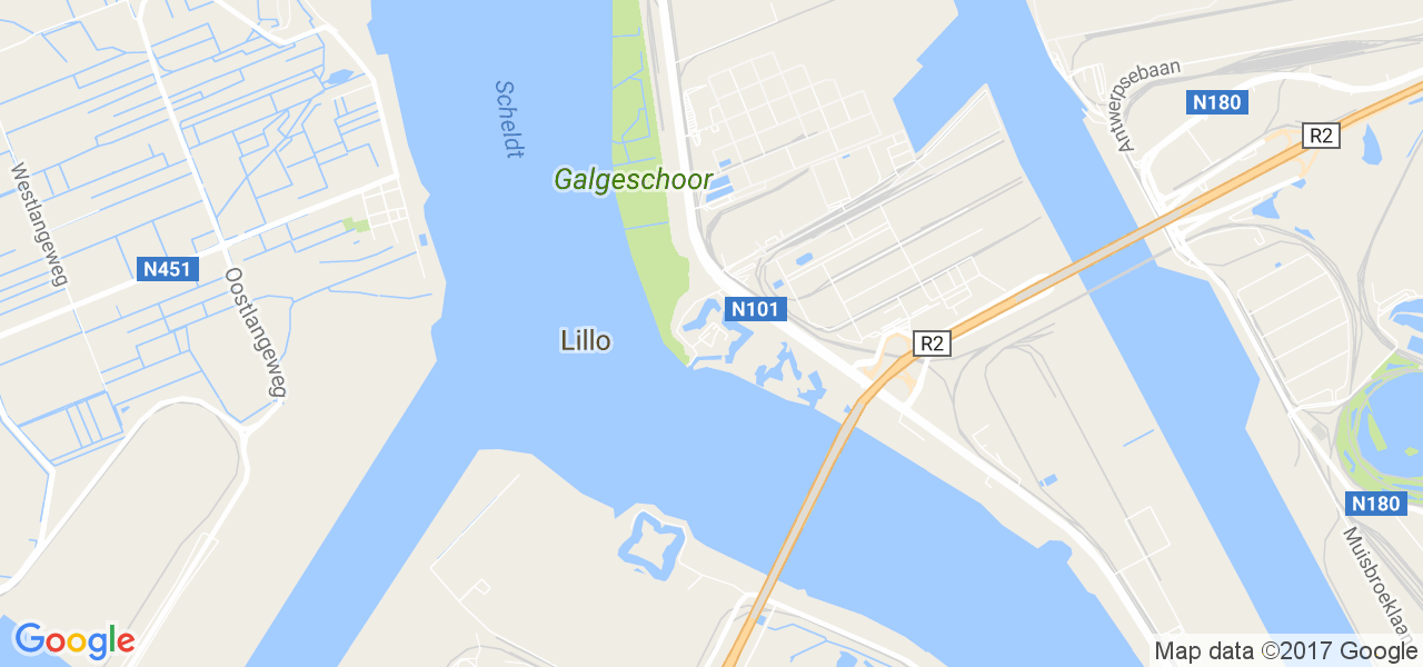 map de la ville de Lillo