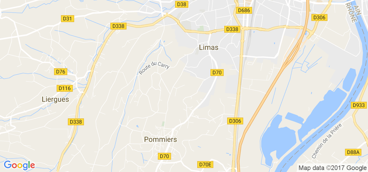 map de la ville de Limas