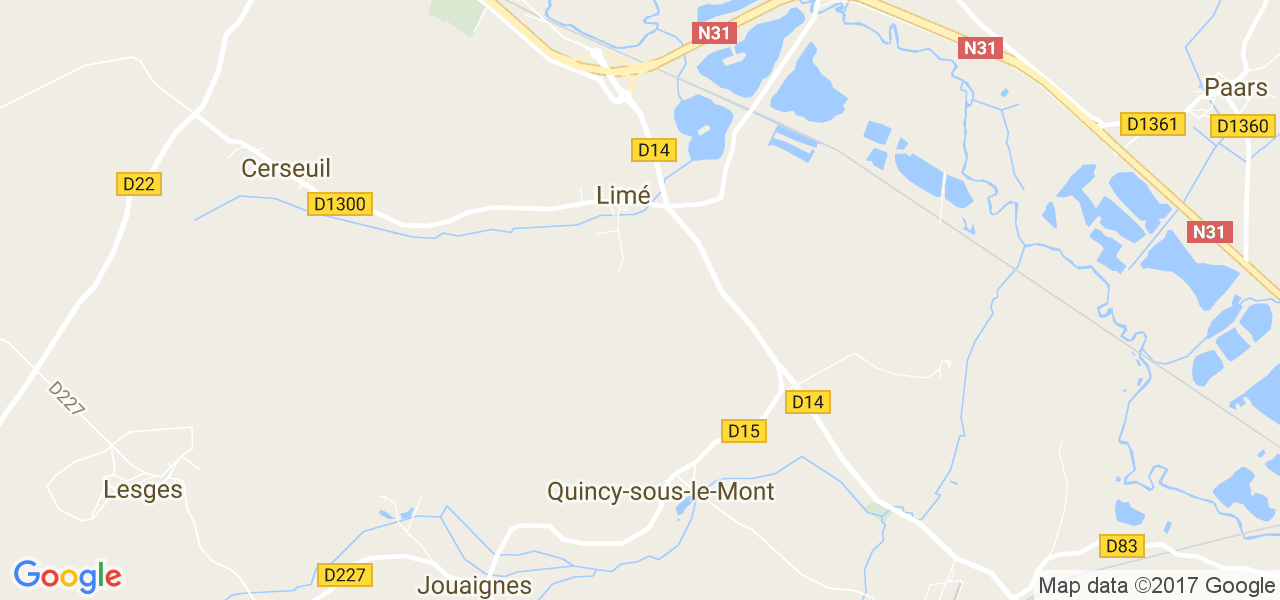 map de la ville de Limé