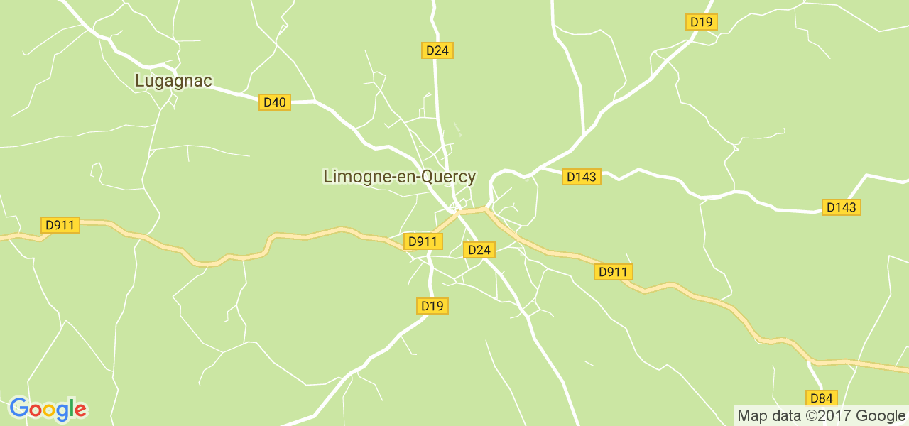 map de la ville de Limogne-en-Quercy