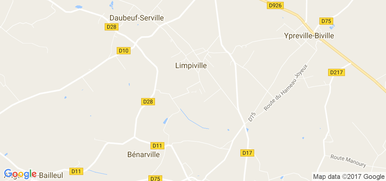 map de la ville de Limpiville