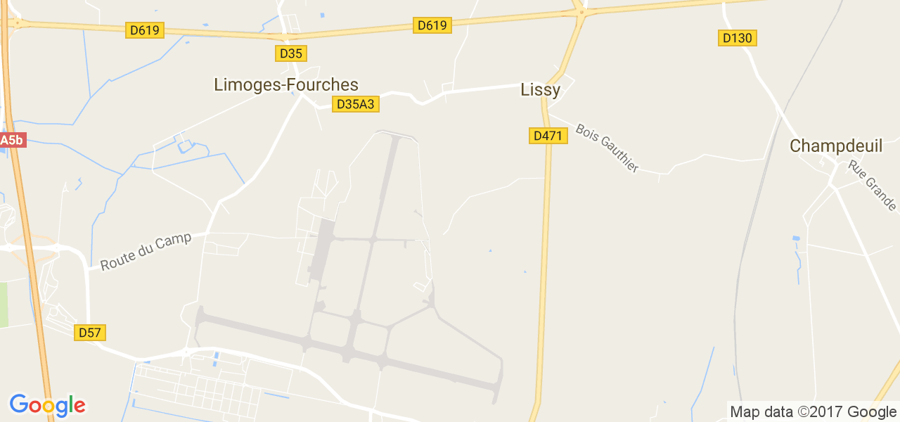 map de la ville de Lissy