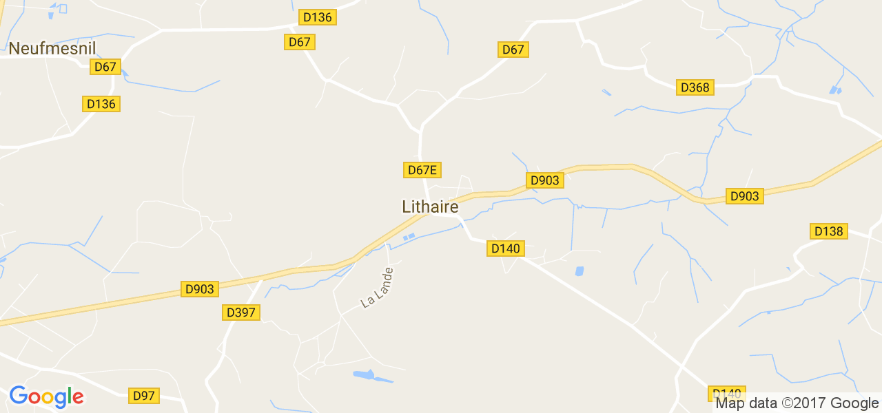 map de la ville de Lithaire