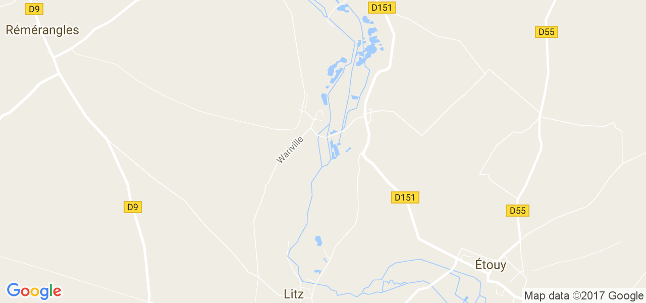 map de la ville de Litz