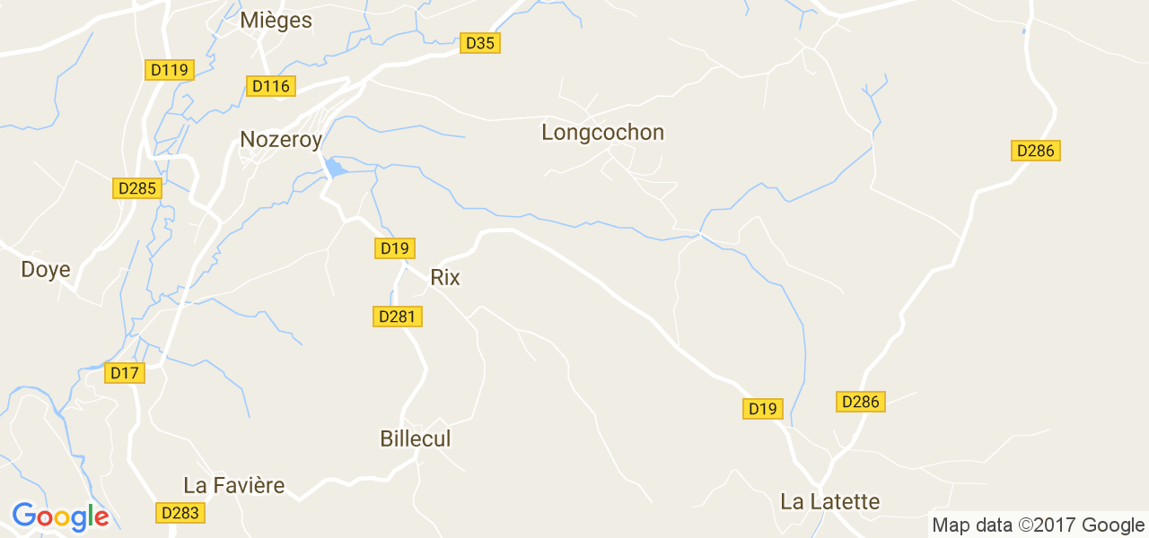 map de la ville de Longcochon