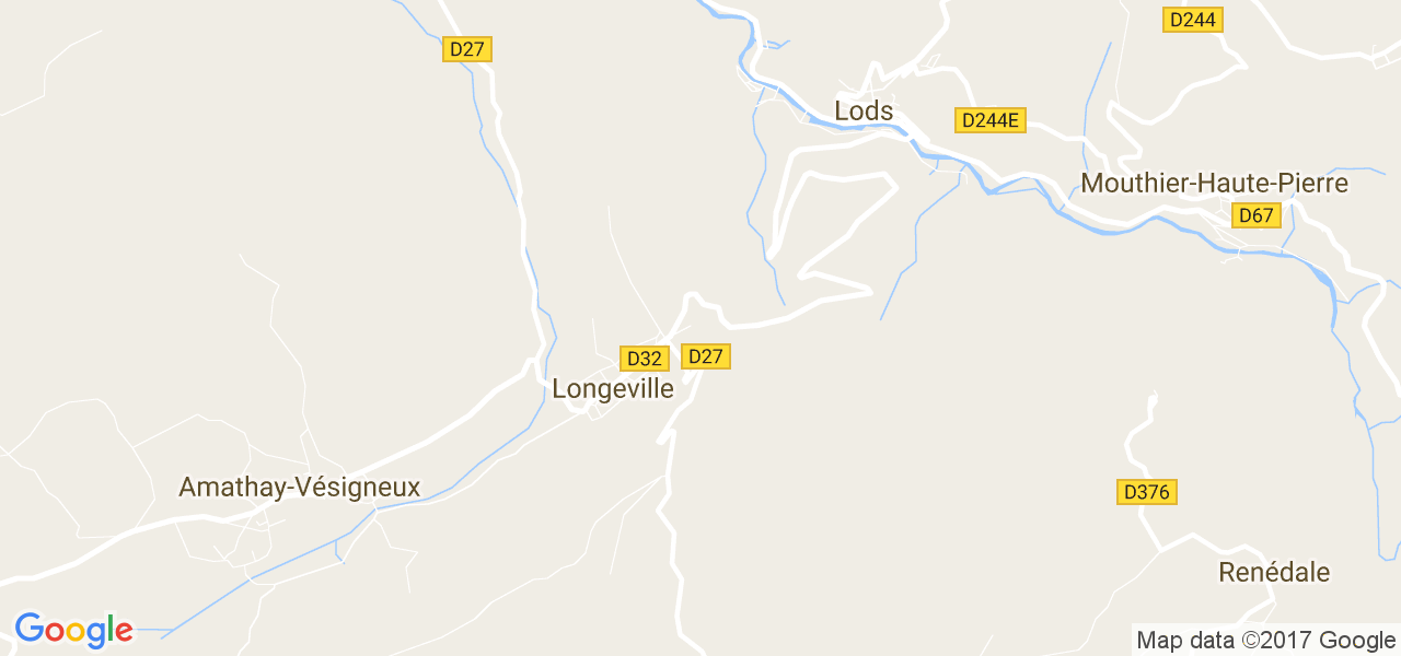 map de la ville de Longeville