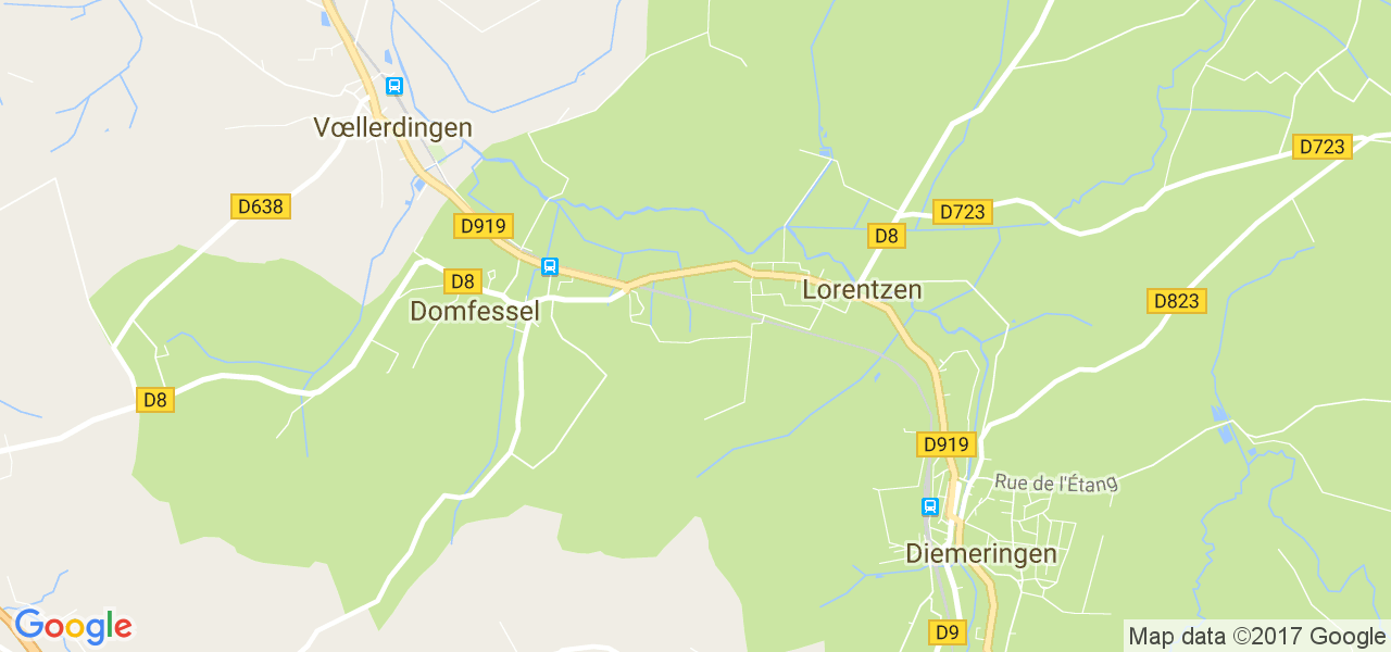 map de la ville de Lorentzen