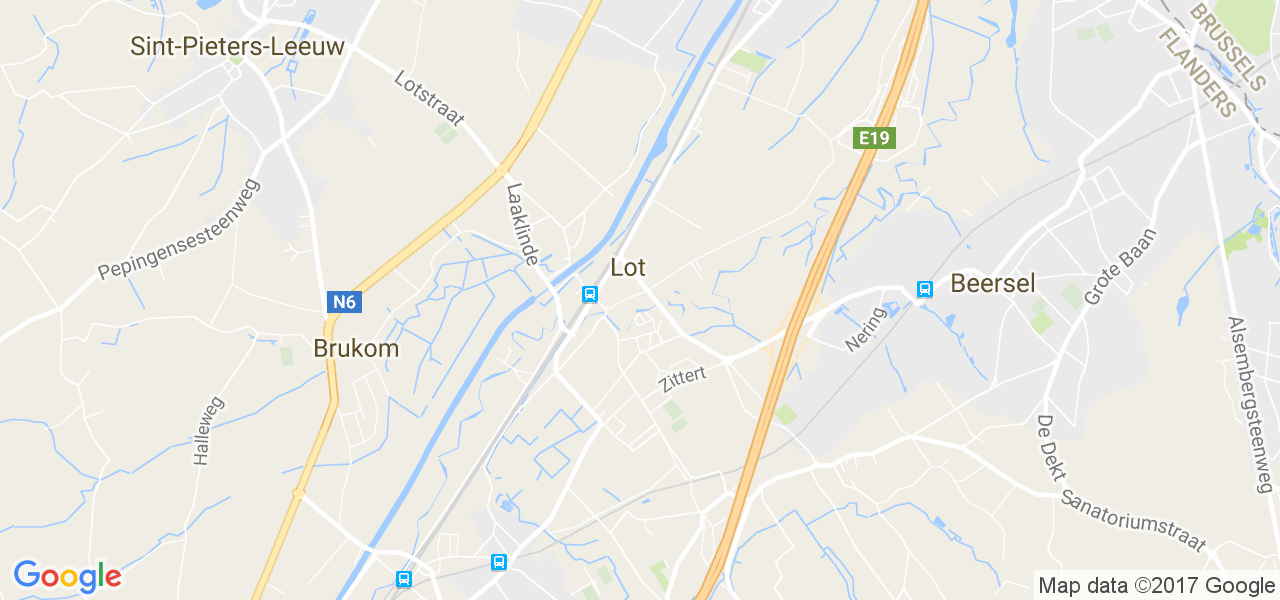 map de la ville de Lot