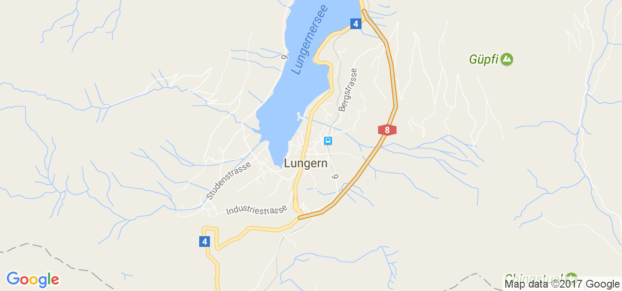 map de la ville de Lungern