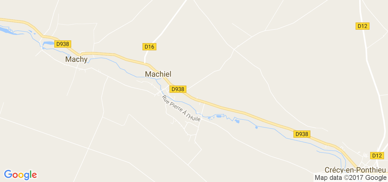 map de la ville de Machiel