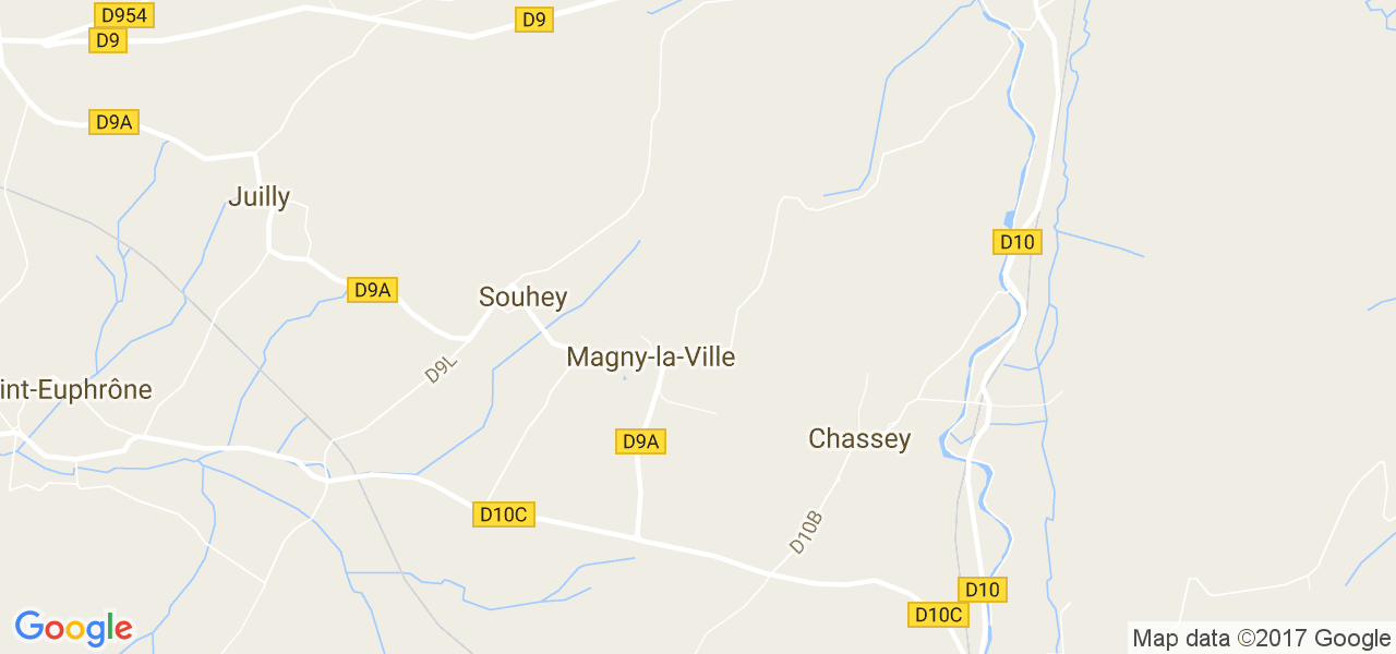 map de la ville de Magny-la-Ville