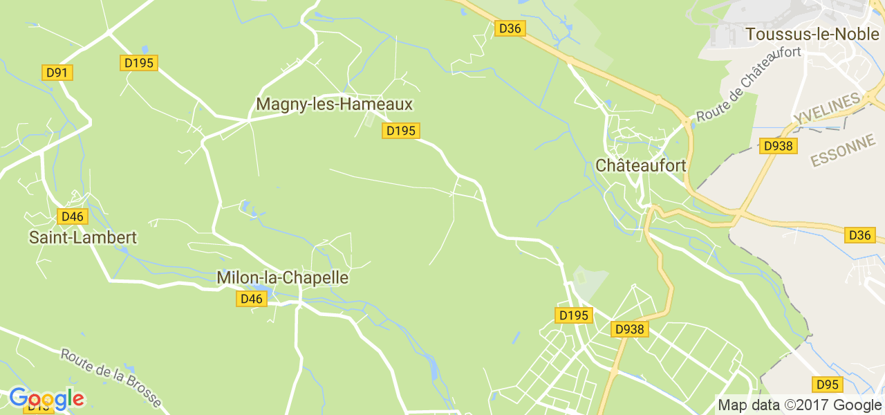 map de la ville de Magny-les-Hameaux