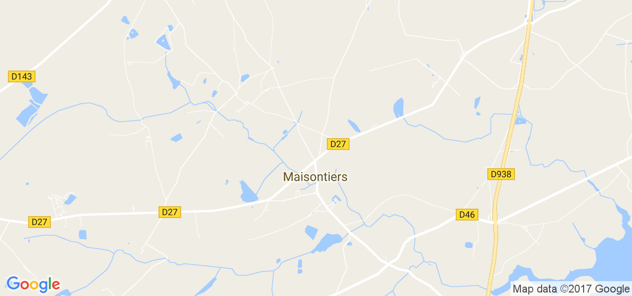 map de la ville de Maisontiers