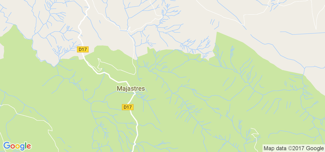 map de la ville de Majastres