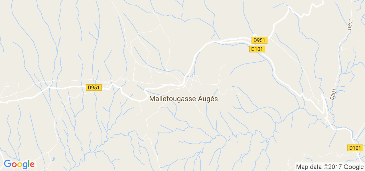 map de la ville de Mallefougasse-Augès