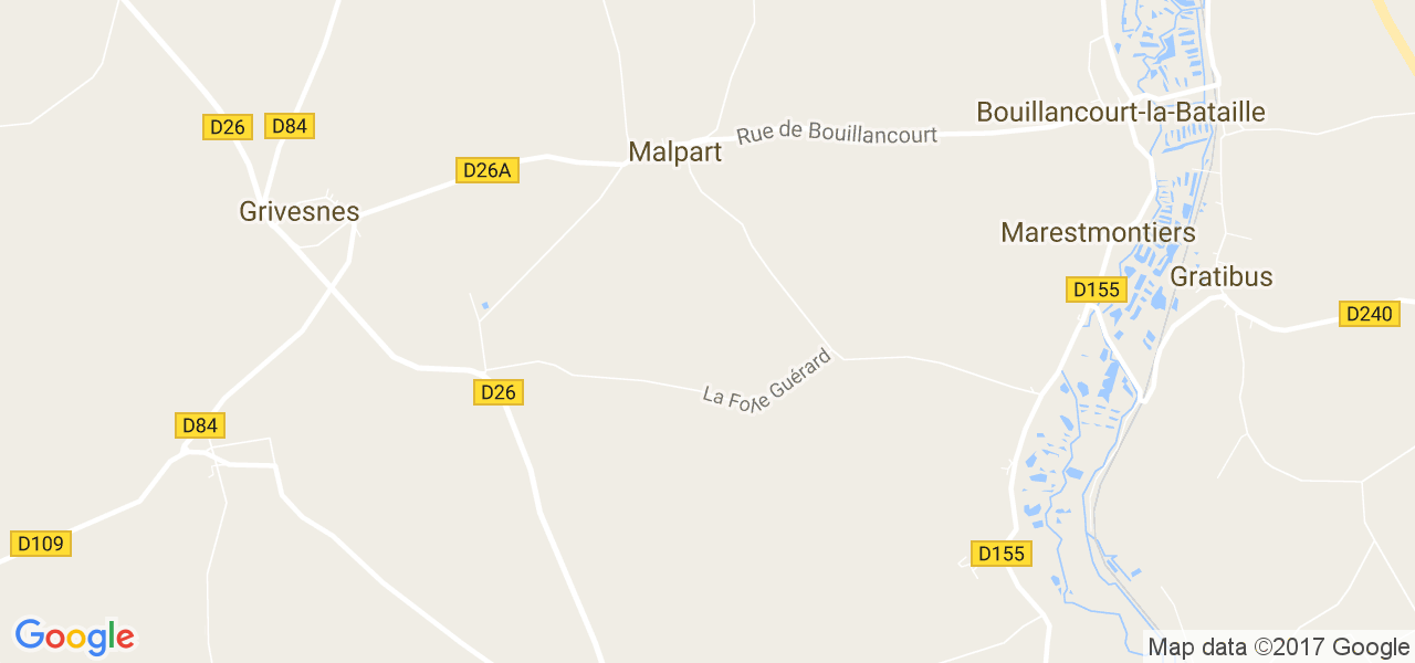 map de la ville de Malpart