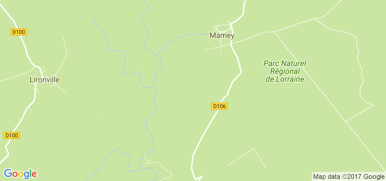 map de la ville de Mamey