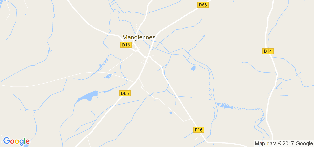 map de la ville de Mangiennes