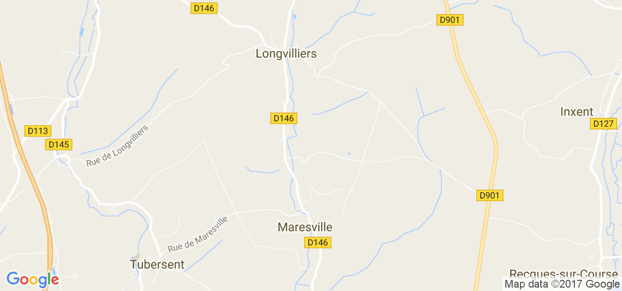 map de la ville de Maresville