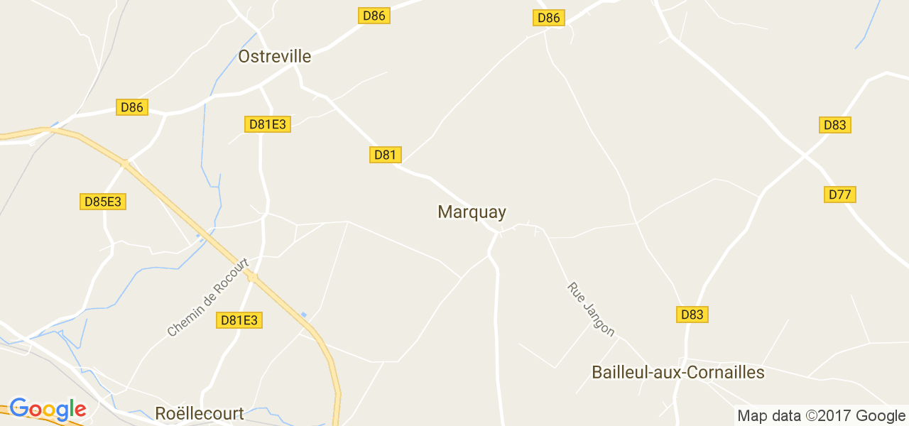 map de la ville de Marquay