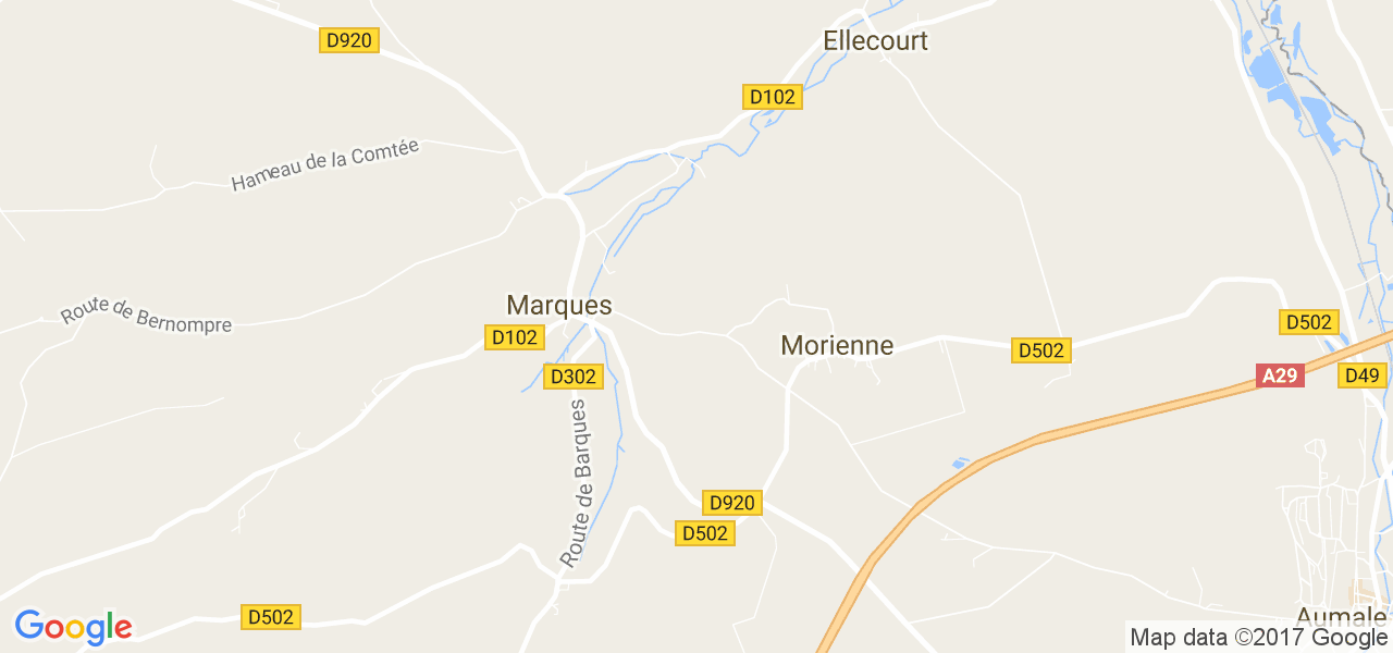 map de la ville de Marques