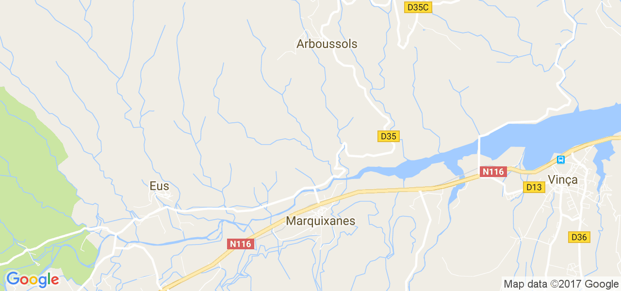 map de la ville de Marquixanes