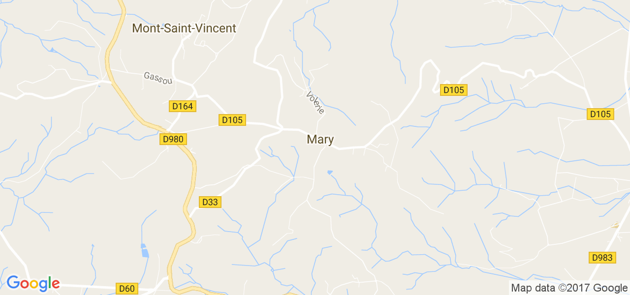 map de la ville de Mary