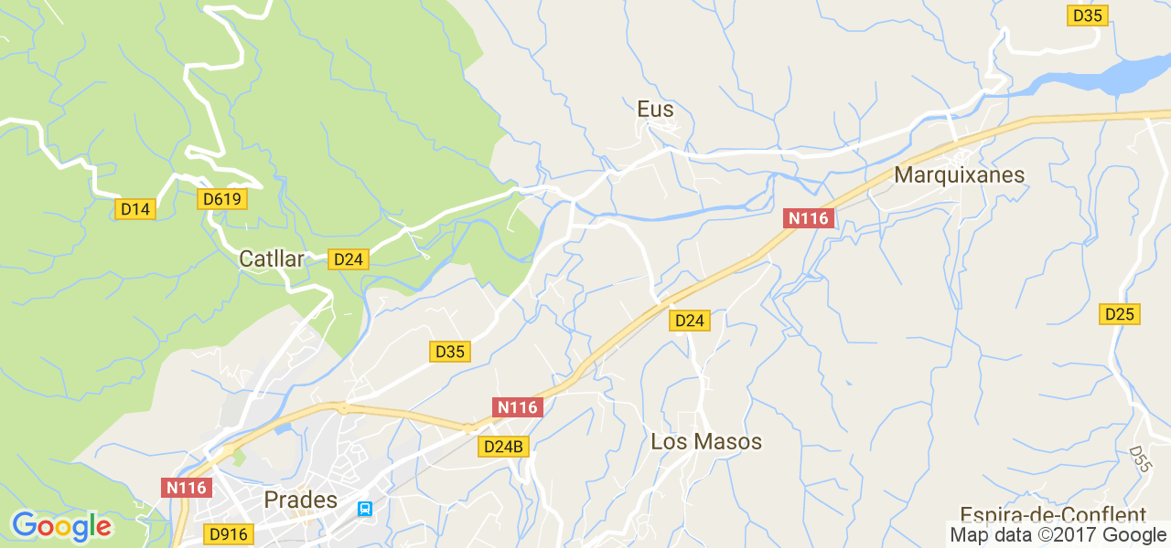 map de la ville de Masos