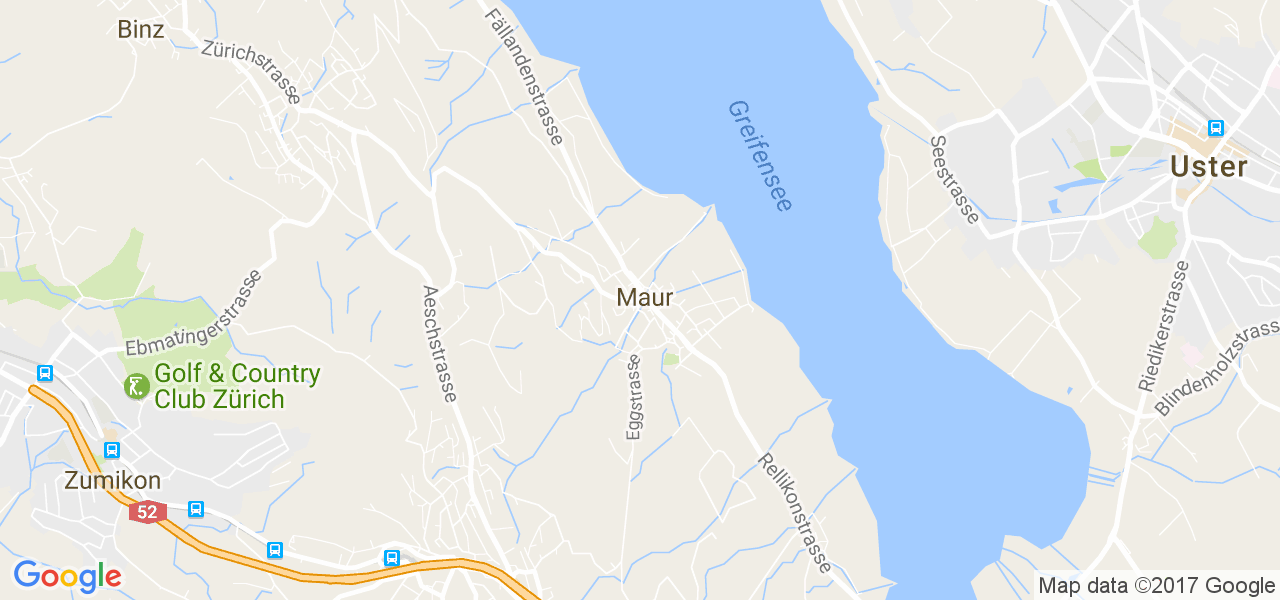 map de la ville de Maur