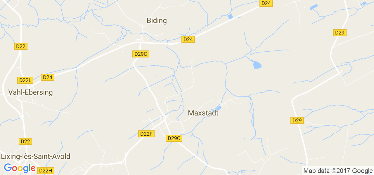 map de la ville de Maxstadt