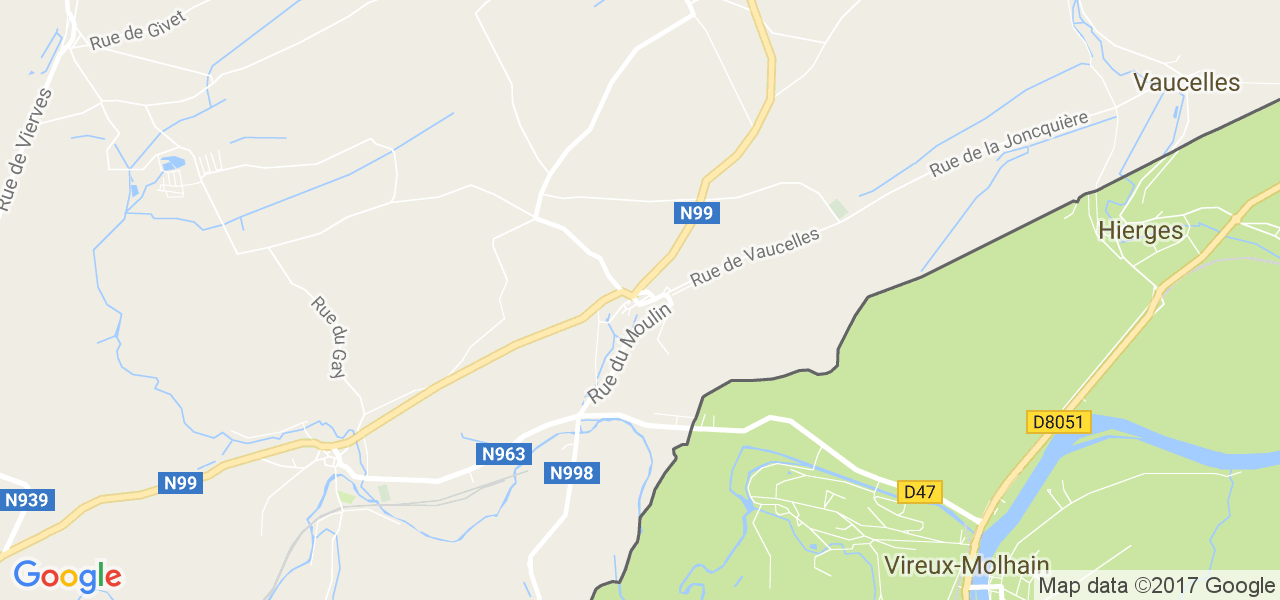 map de la ville de Mazée