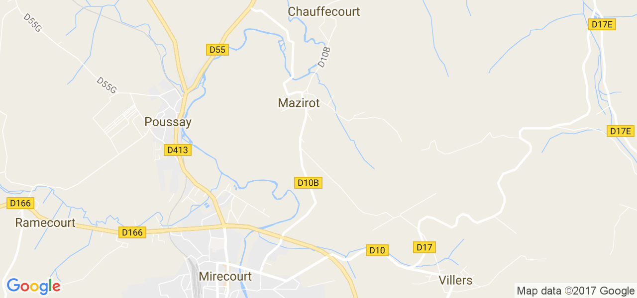 map de la ville de Mazirot