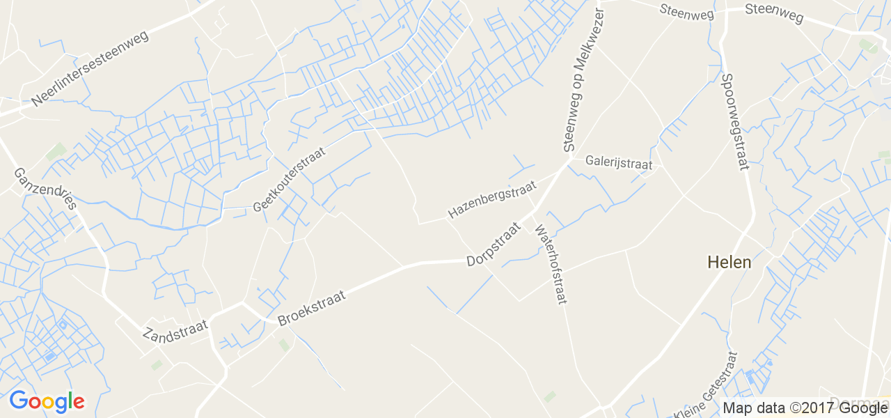 map de la ville de Melkwezer