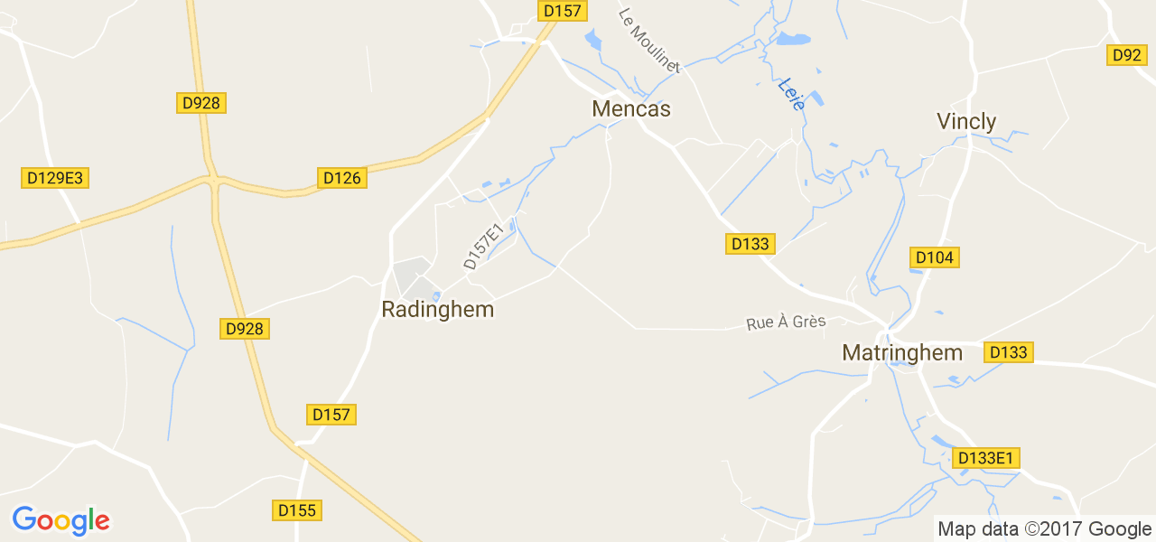 map de la ville de Mencas