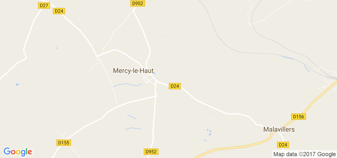 map de la ville de Mercy-le-Haut