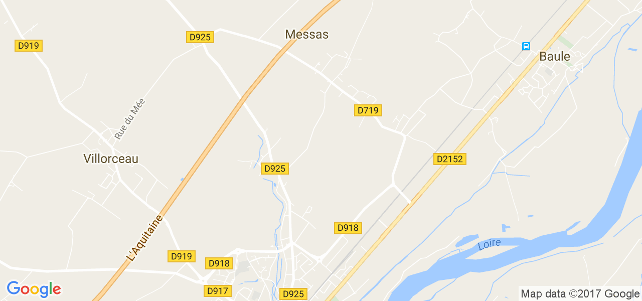 map de la ville de Messas