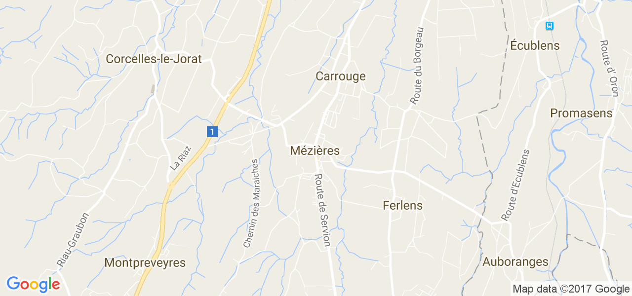 map de la ville de Mézières