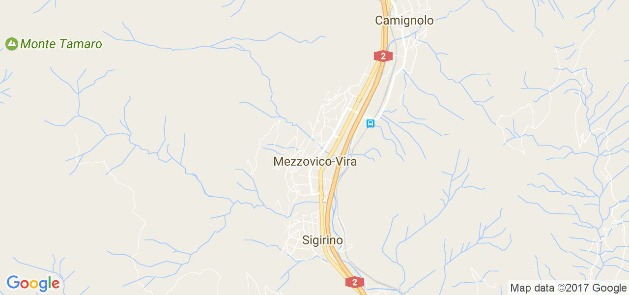 map de la ville de Mezzovico-Vira