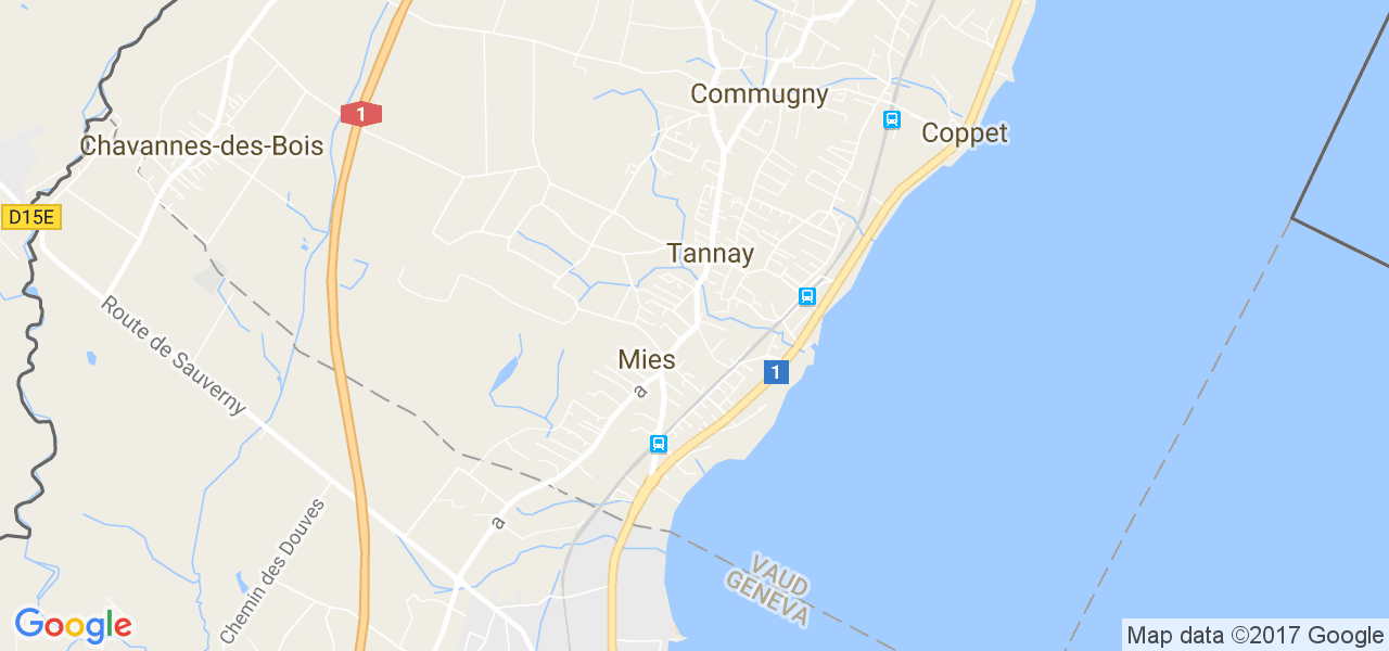 map de la ville de Mies