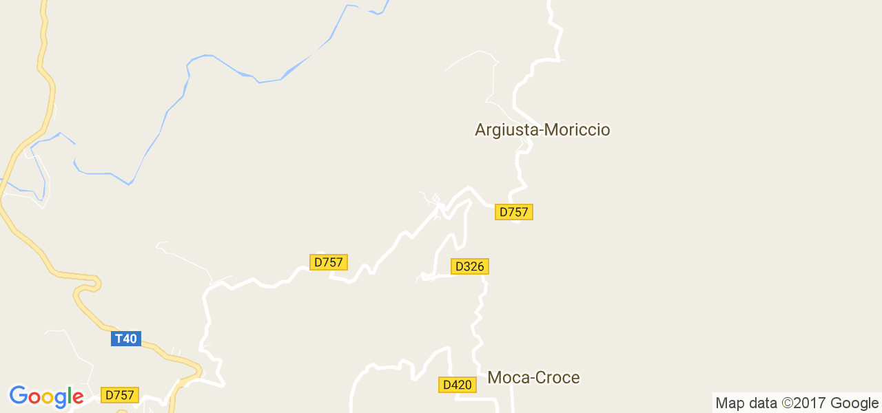 map de la ville de Moca-Croce