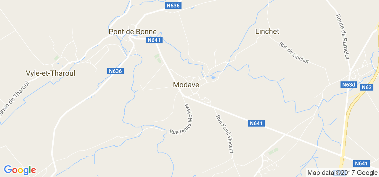 map de la ville de Modave