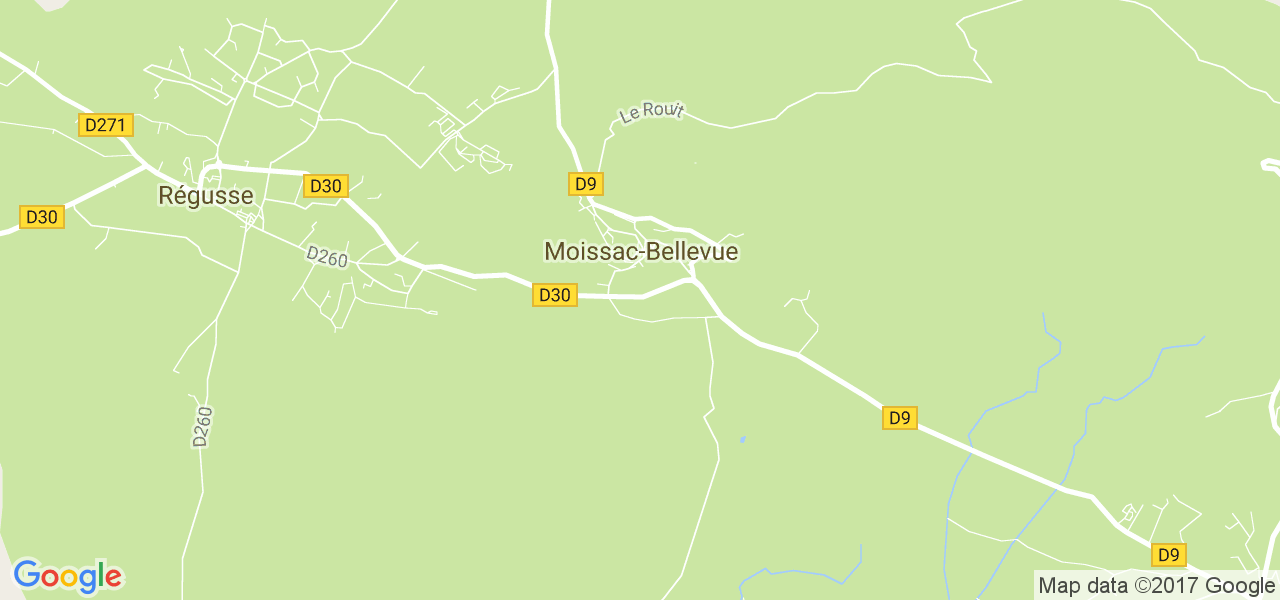 map de la ville de Moissac-Bellevue