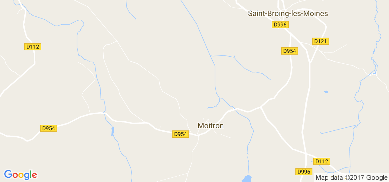 map de la ville de Moitron