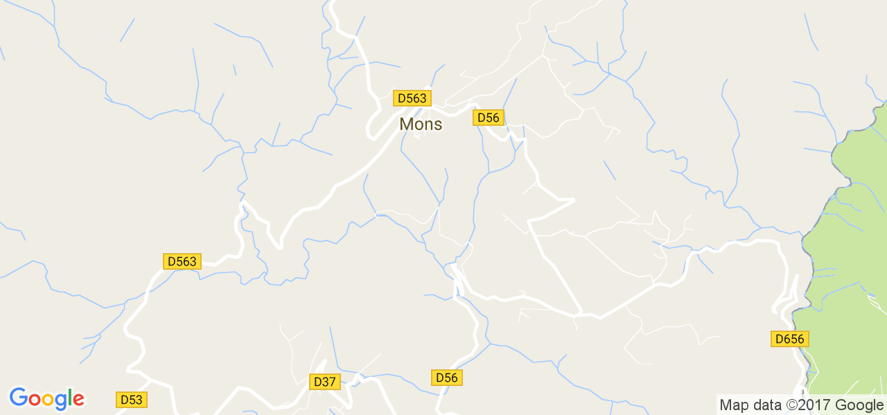 map de la ville de Mons