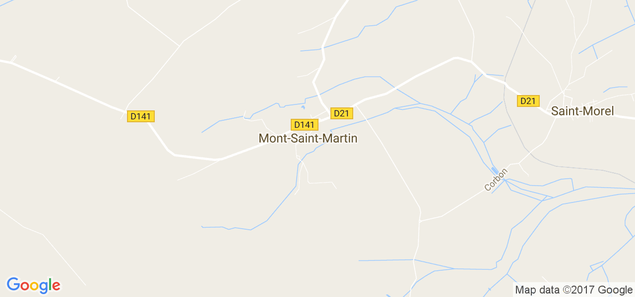 map de la ville de Mont-Saint-Martin