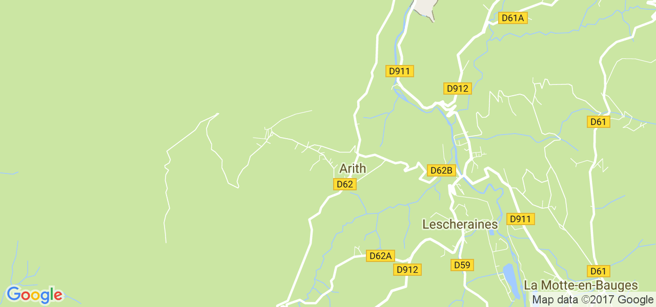 map de la ville de Montagny