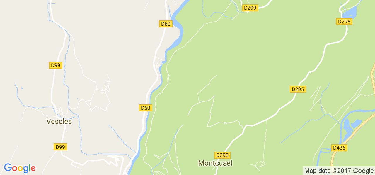 map de la ville de Montcusel