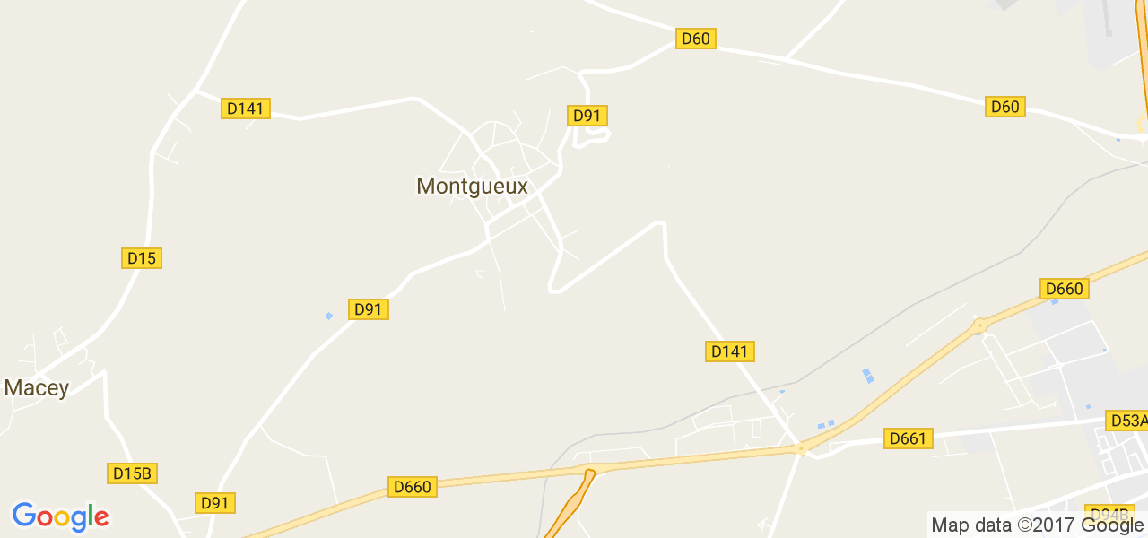 map de la ville de Montgueux