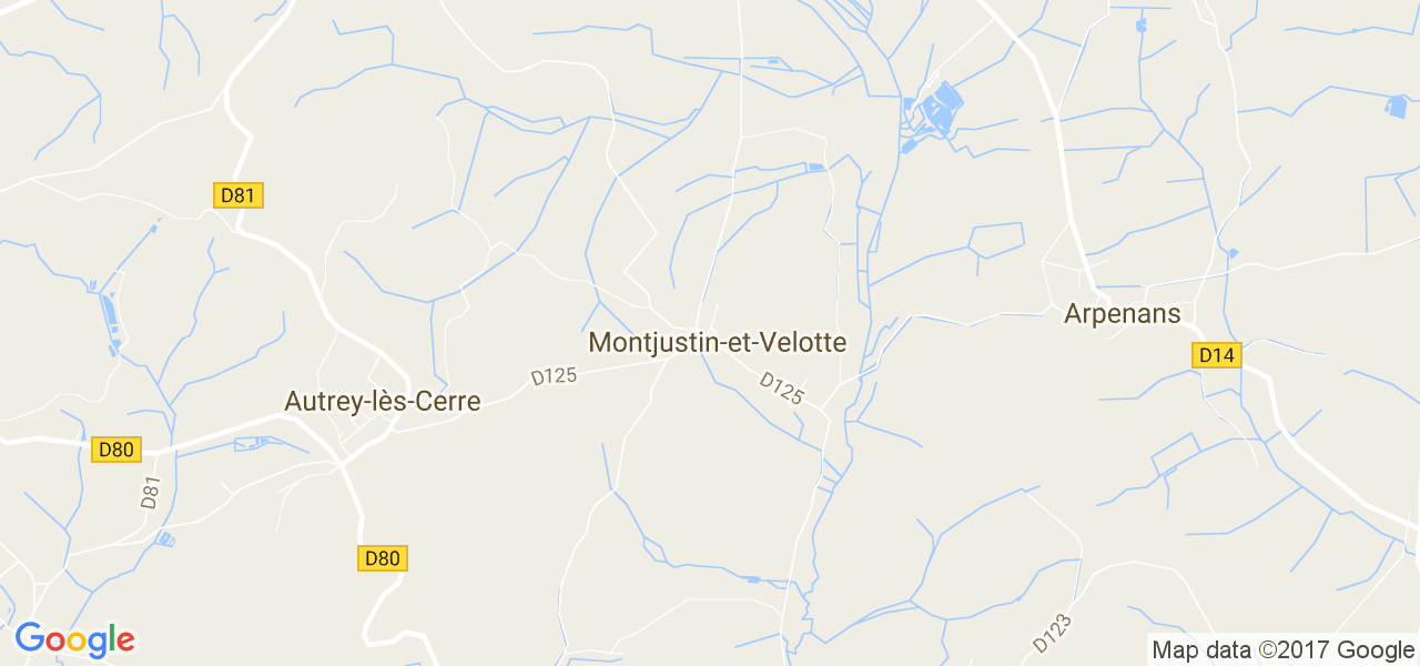 map de la ville de Montjustin-et-Velotte